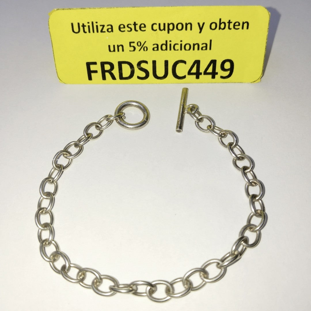 PULSERA PLATA 9 GRMS (SEMINUEVO)