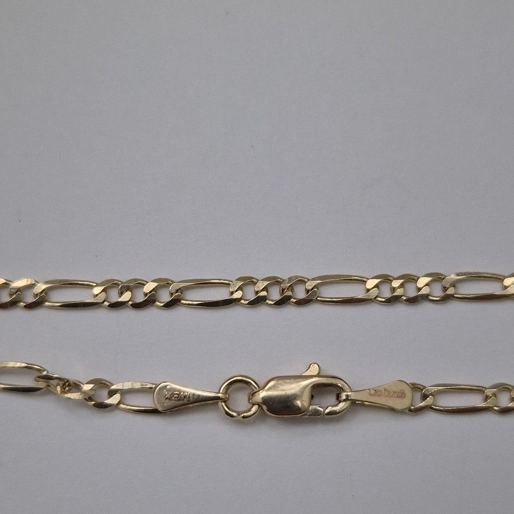 PULSERAS 3X1 ORO 14K 21 CM 2 GR (NUEVO)