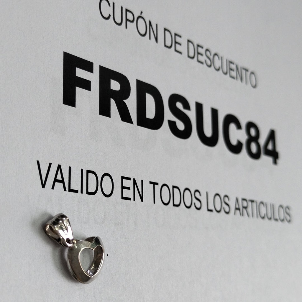 DIJE ORO BLANCO 14 K 0.7 GRMS (SEMINUEVO)