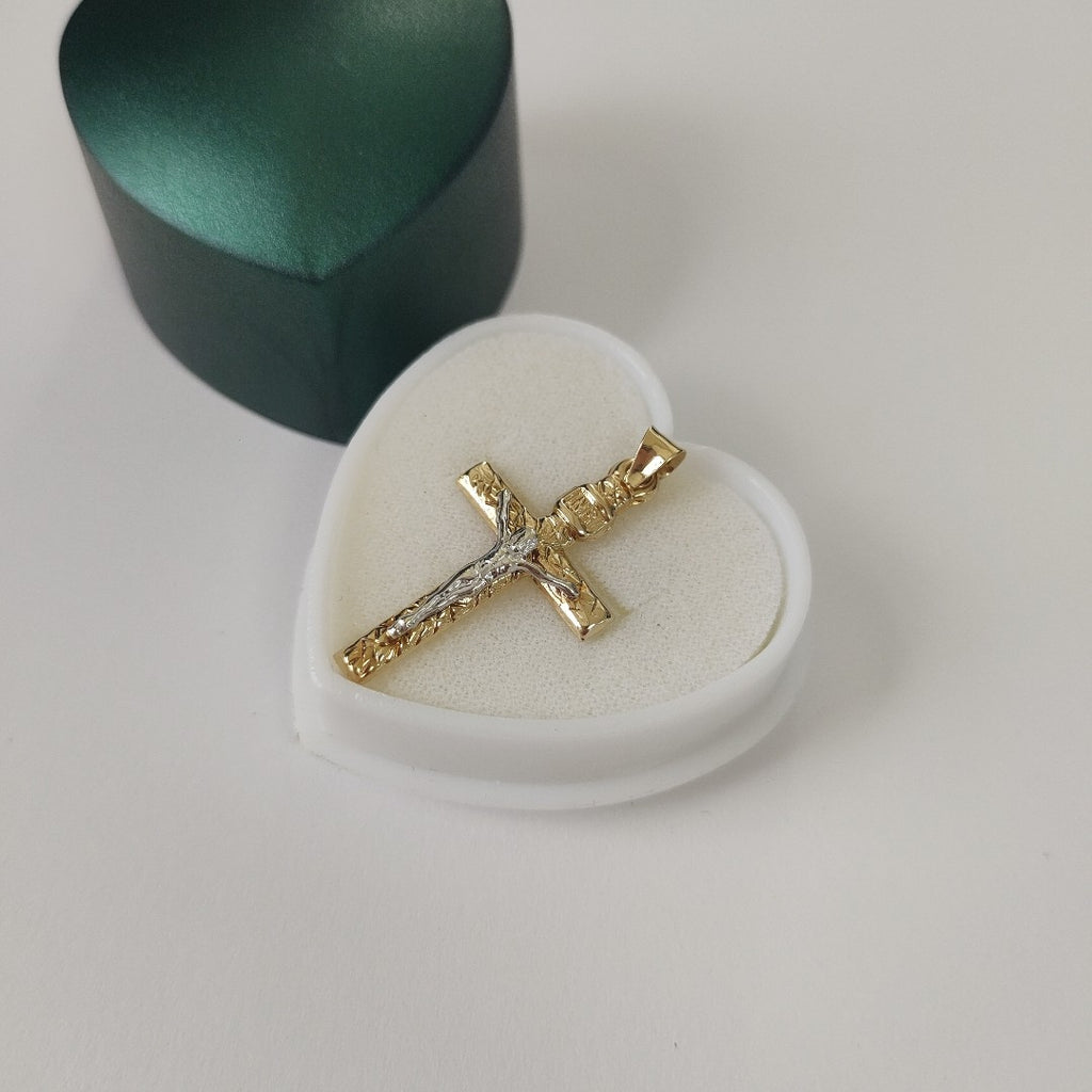 CRUCIFIJO ORO 10 K 0.7 GRMS (SEMINUEVO)