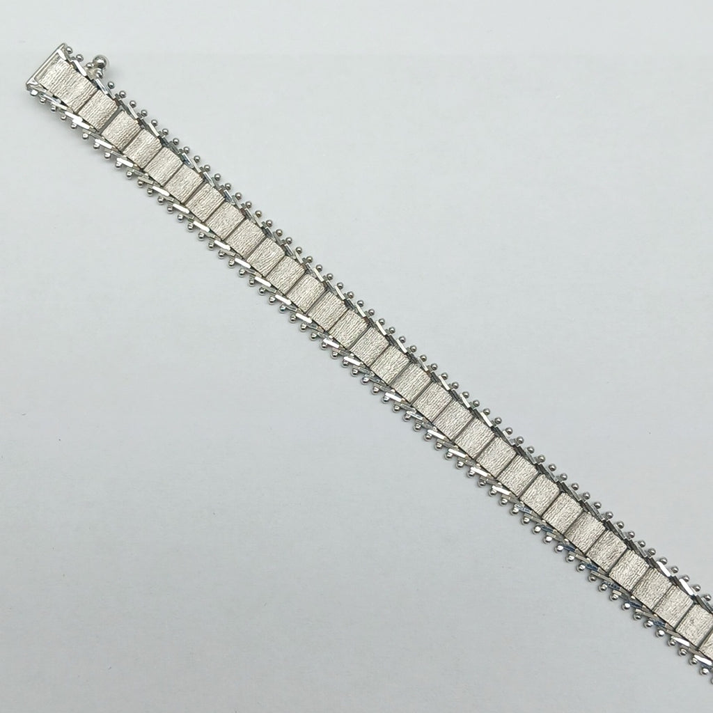 PULSERA ORO, ORO BLANCO 14 K 11.3 GRMS (SEMINUEVO)