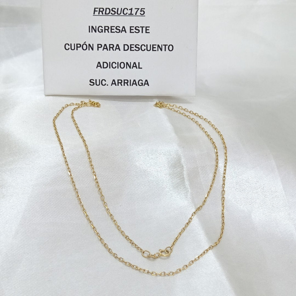 CADENA ORO 14 K 2.9 GRMS (SEMINUEVO)