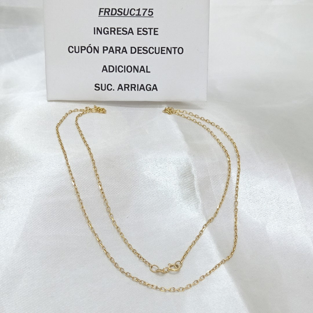 CADENA ORO 14 K 2.9 GRMS (SEMINUEVO)