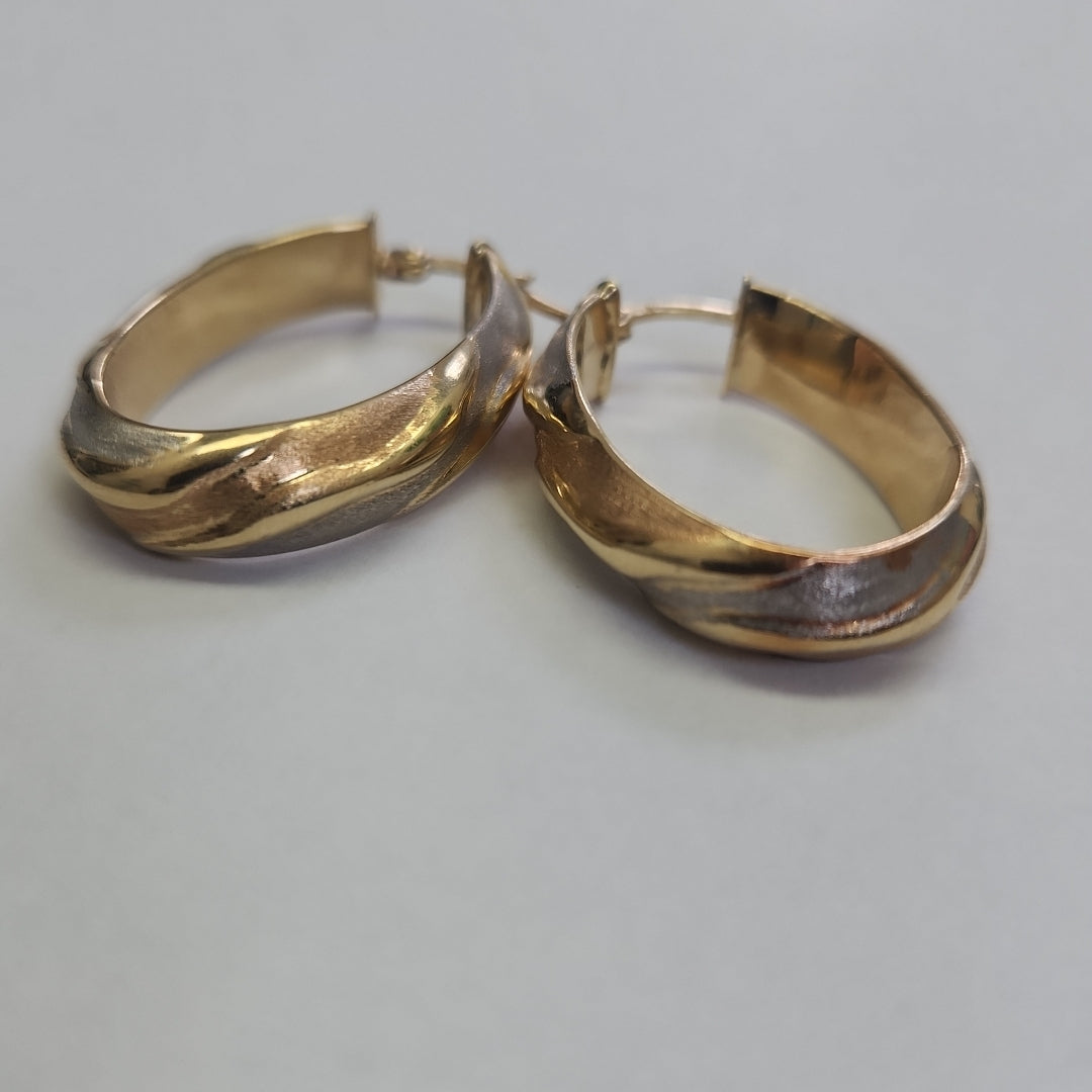 ARRACADAS PAR ORO 14 K 4,00 GRMS (SEMINUEVO)