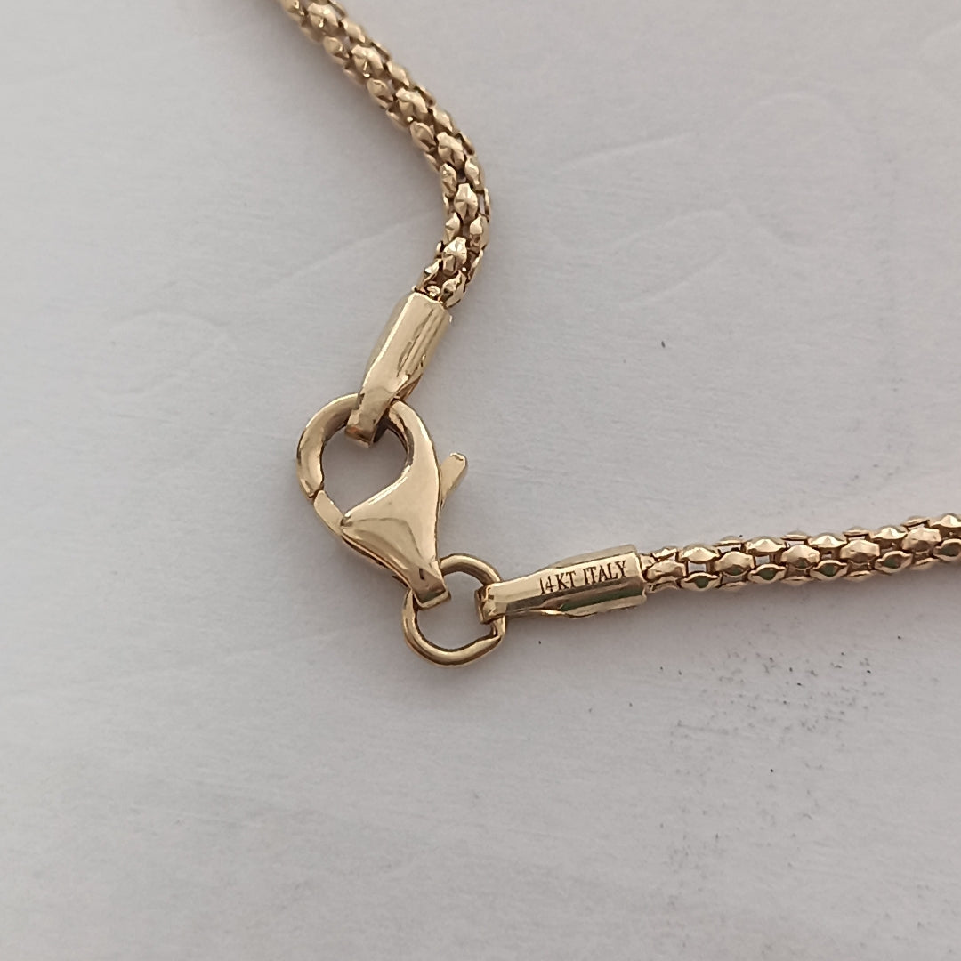 CADENA ORO 14 K 5,80 GRMS (SEMINUEVO)
