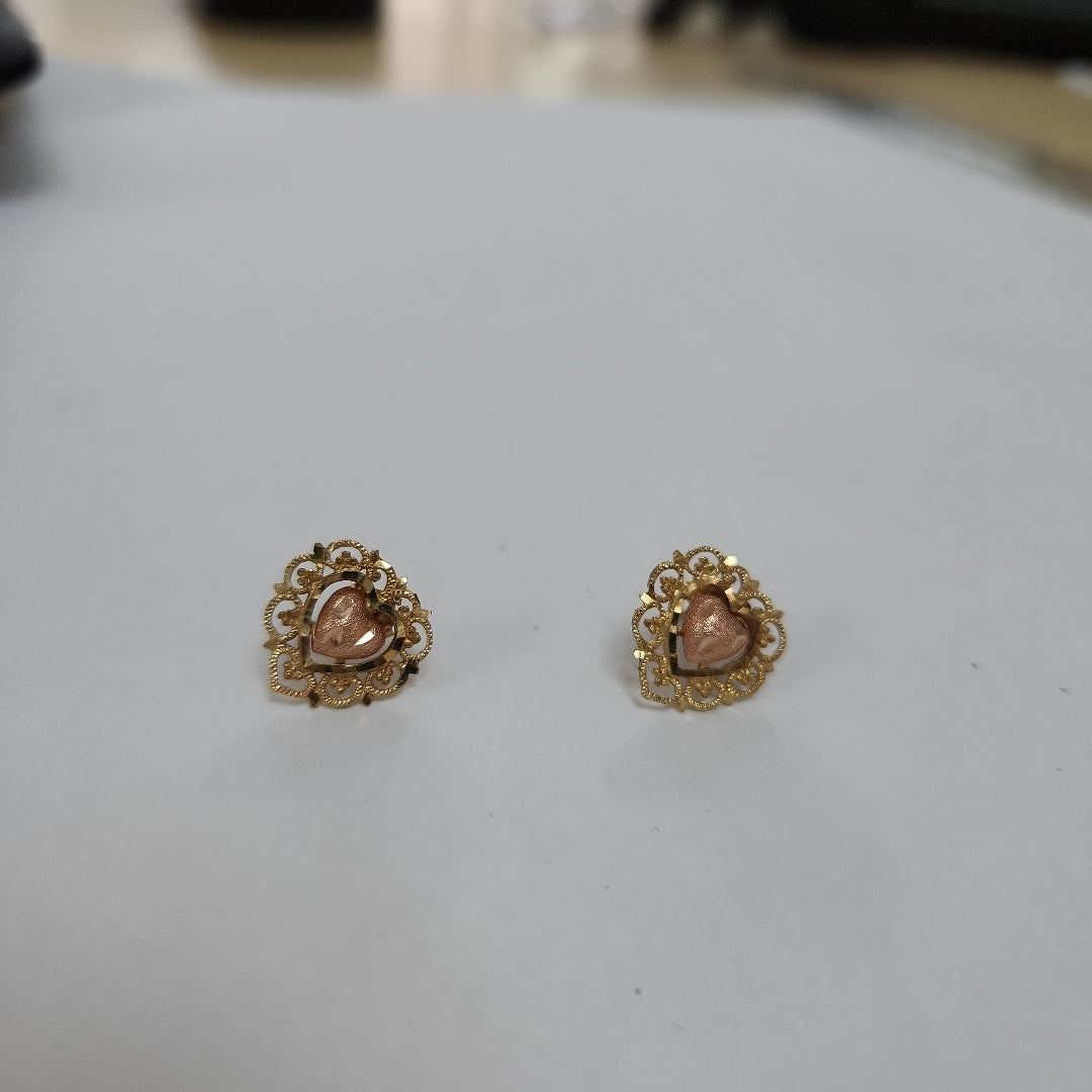 BROQUELES PAR ORO 14 K 1.7 GRMS (SEMINUEVO)
