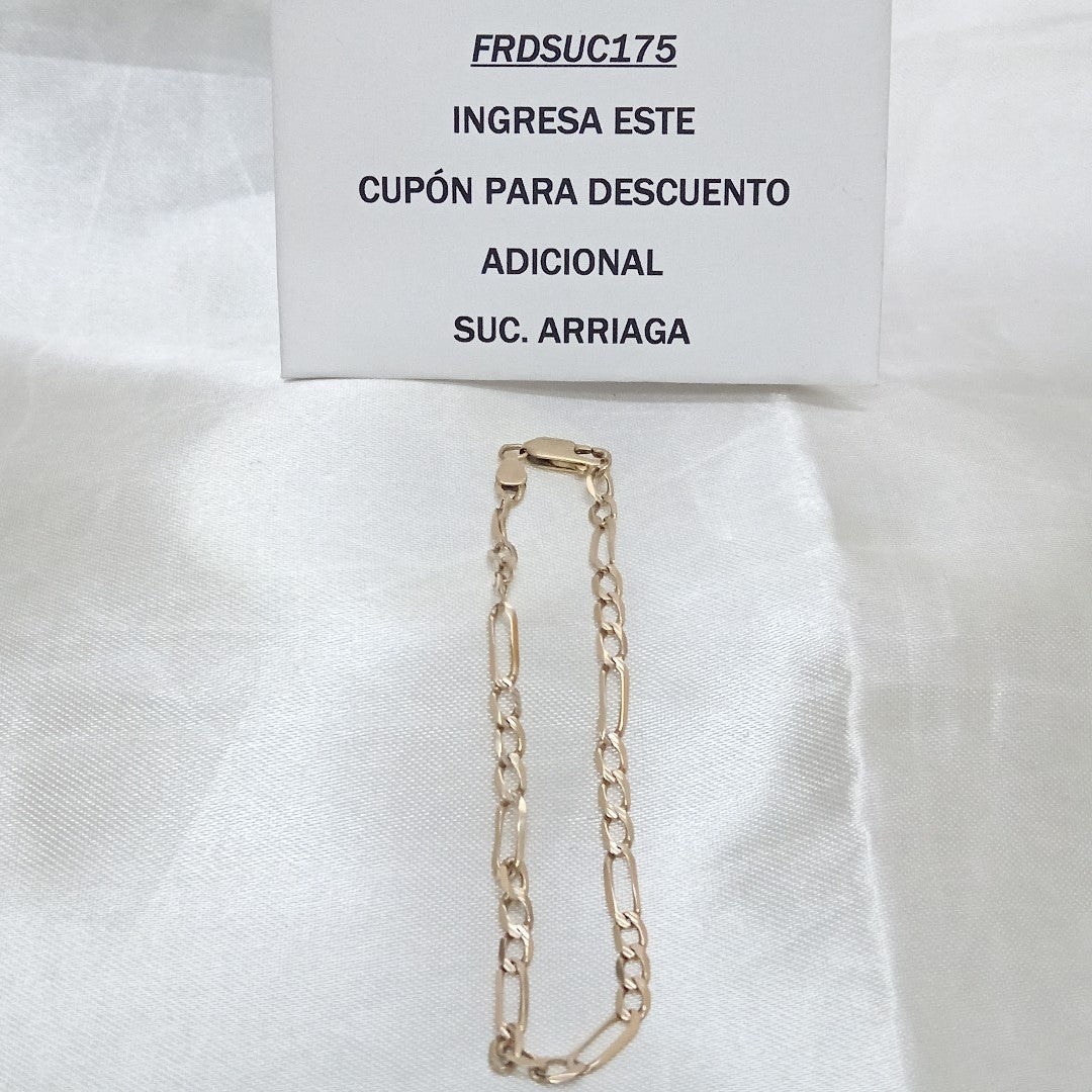 PULSERA ORO 14 K 2.9 GRMS (SEMINUEVO)