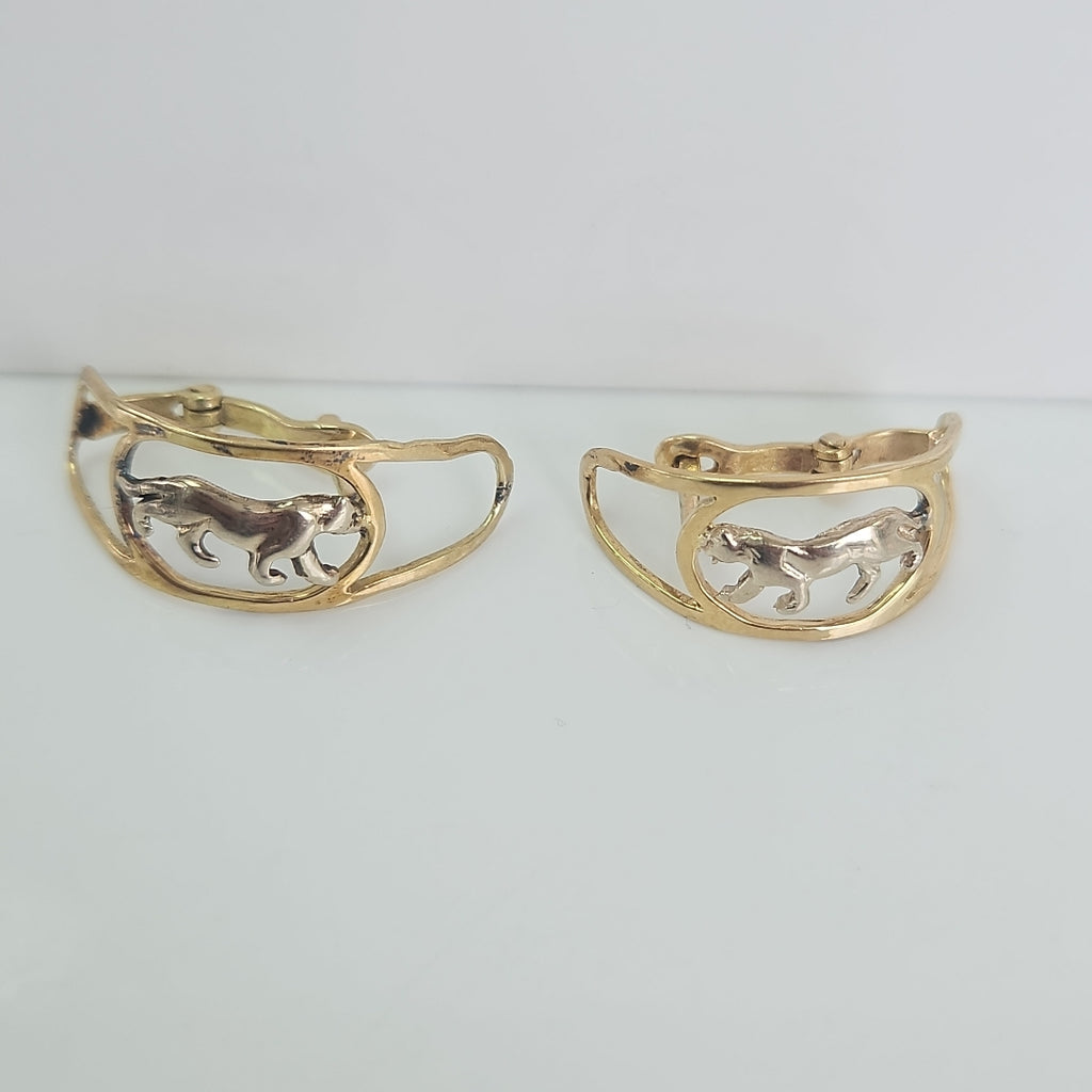 ARETES PAR ORO 14 K 5,20 GRMS (SEMINUEVO)