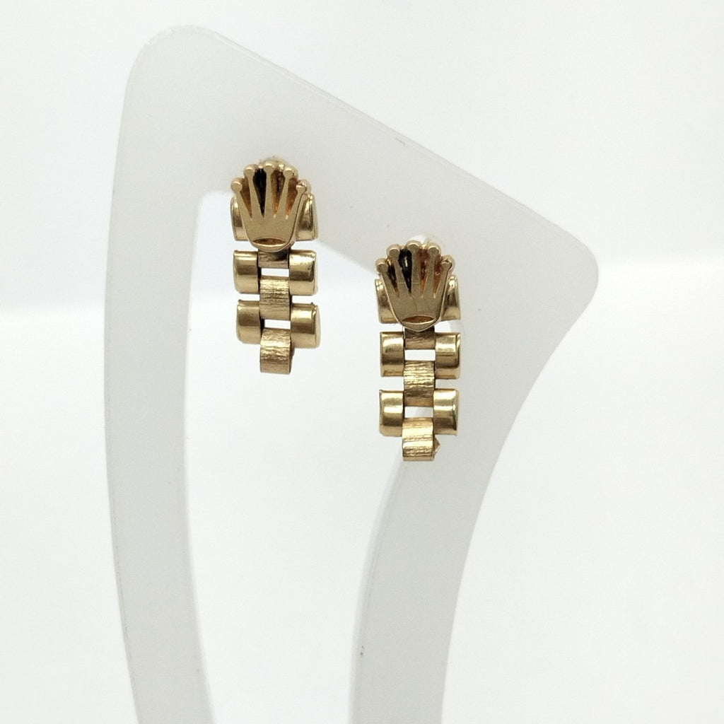 ARETES PAR ORO 14 K 1.8 GRMS (SEMINUEVO)