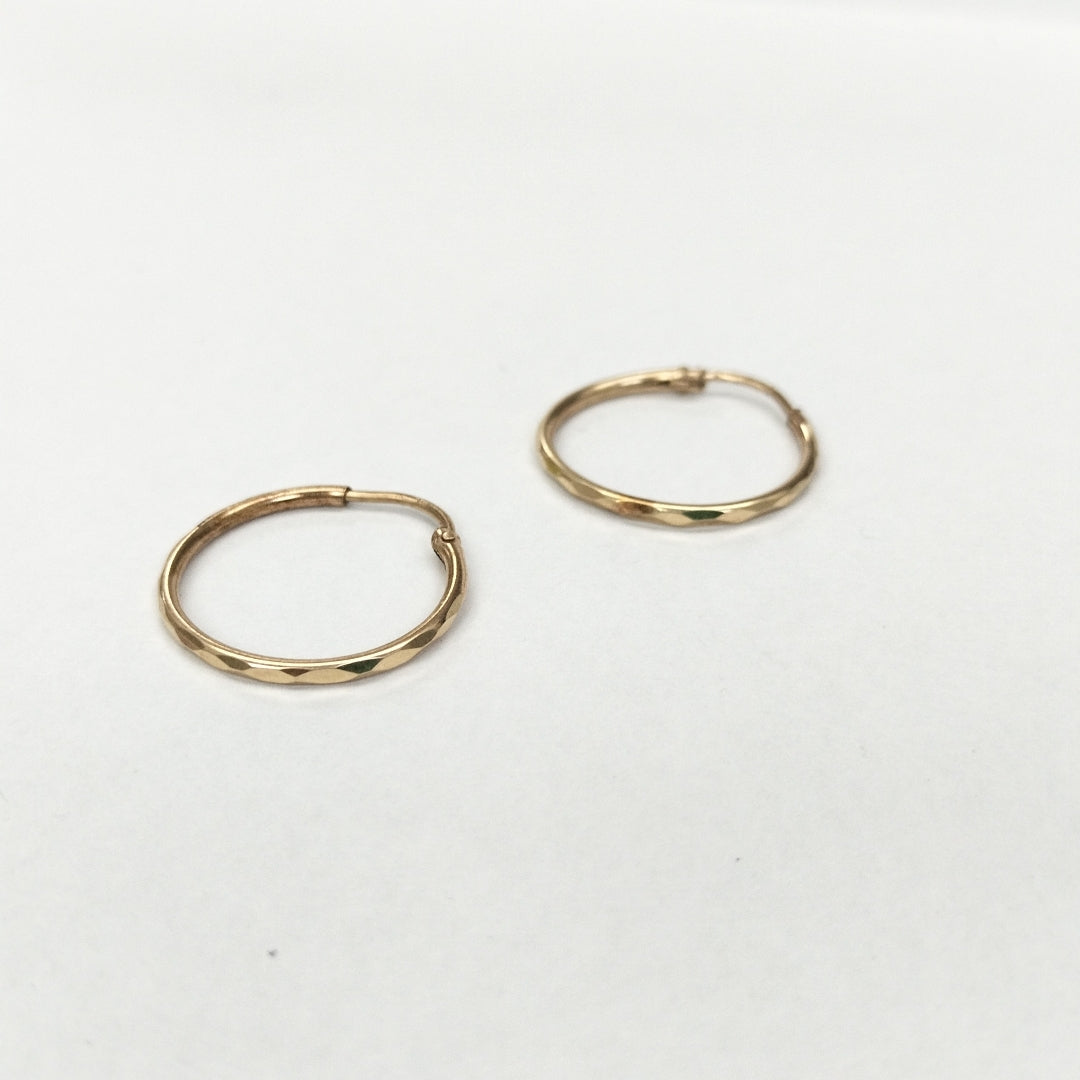 ARRACADAS PAR ORO 10 K 1 GRMS (SEMINUEVO)