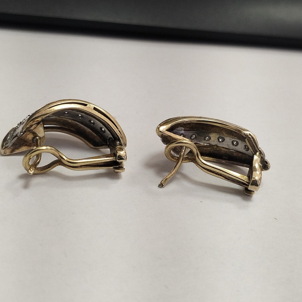 ARETES PAR ORO 14 K 7.9 GRMS (SEMINUEVO)