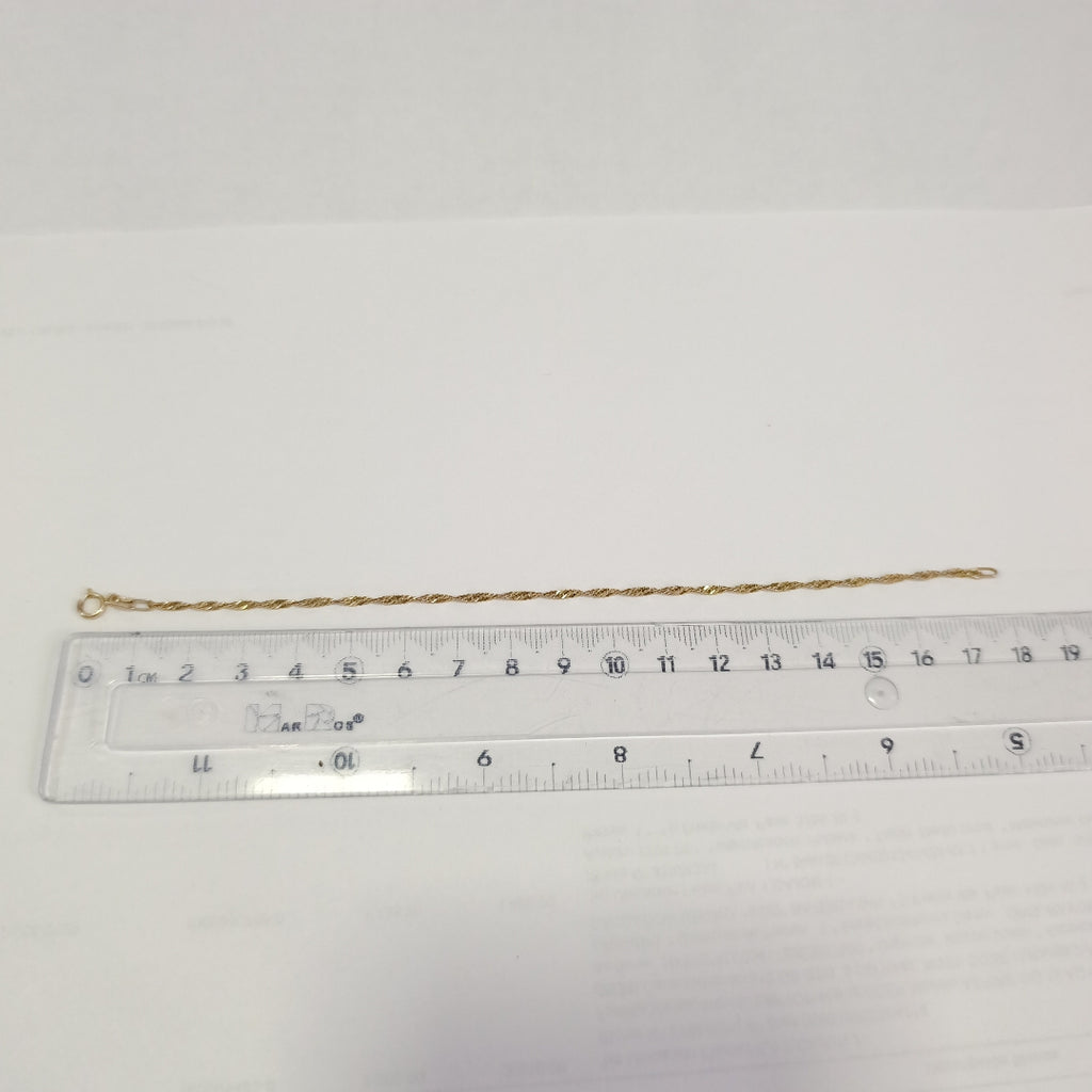 PULSERA ORO 14 K 1.1 GRMS (SEMINUEVO)