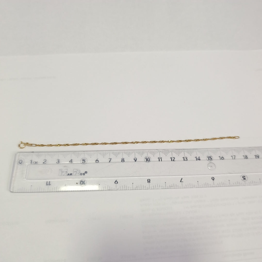 PULSERA ORO 14 K 1.1 GRMS (SEMINUEVO)