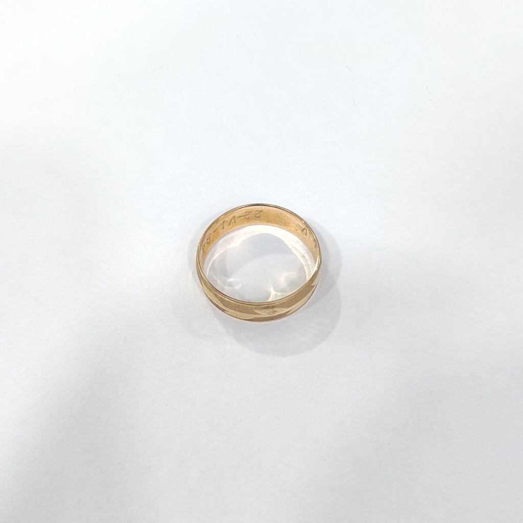 ARGOLLA ORO 10 K 1.8 GRMS (SEMINUEVO)