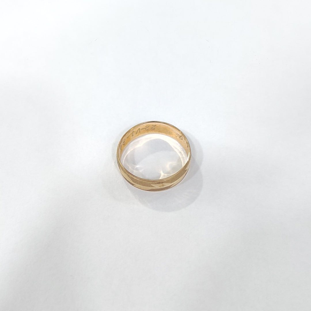 ARGOLLA ORO 10 K 1.8 GRMS (SEMINUEVO)