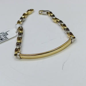 ESCLAVA ORO COMBINADO 14 K 6.4 GRMS (SEMINUEVO)