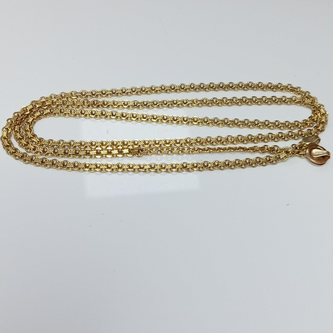 CADENA ORO 14 K 11.7 GRMS (SEMINUEVO)