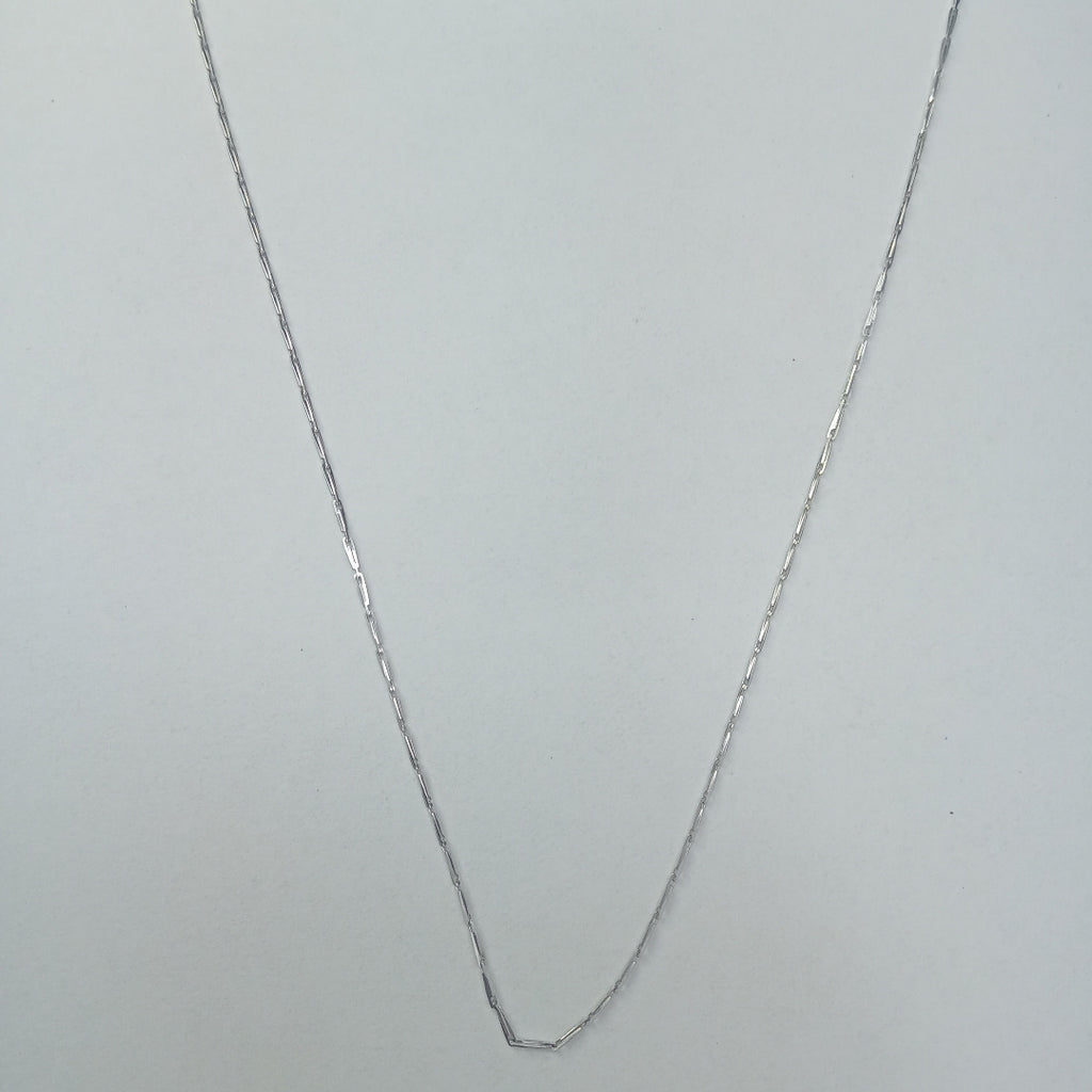 CADENA ORO BLANCO 14 K 1.5 GRMS (SEMINUEVO)