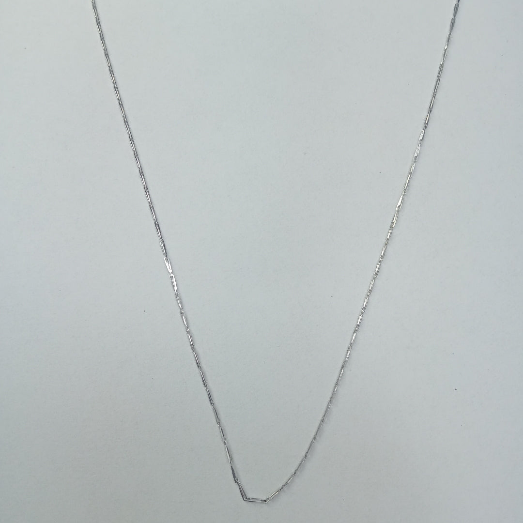 CADENA ORO BLANCO 14 K 1.5 GRMS (SEMINUEVO)