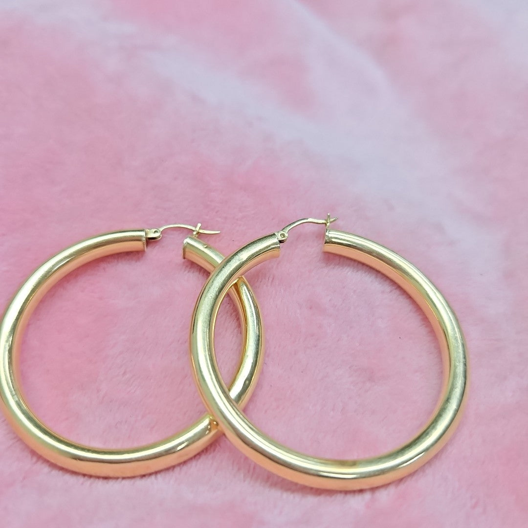 ARRACADAS PAR ORO 14 K 8.1 GRMS (SEMINUEVO)