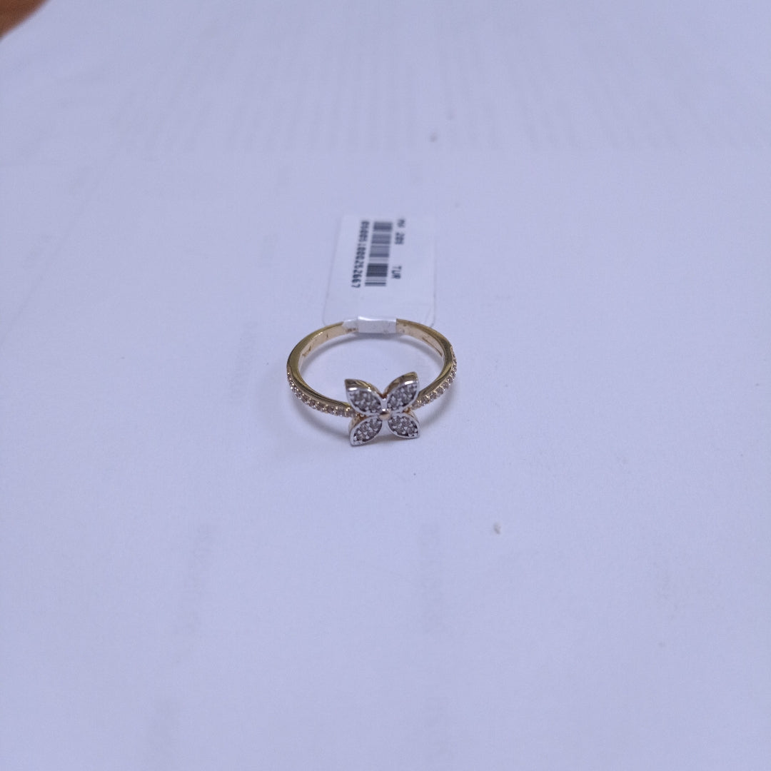 ANILLOS DAMA ORO 14K 2 (NUEVO)