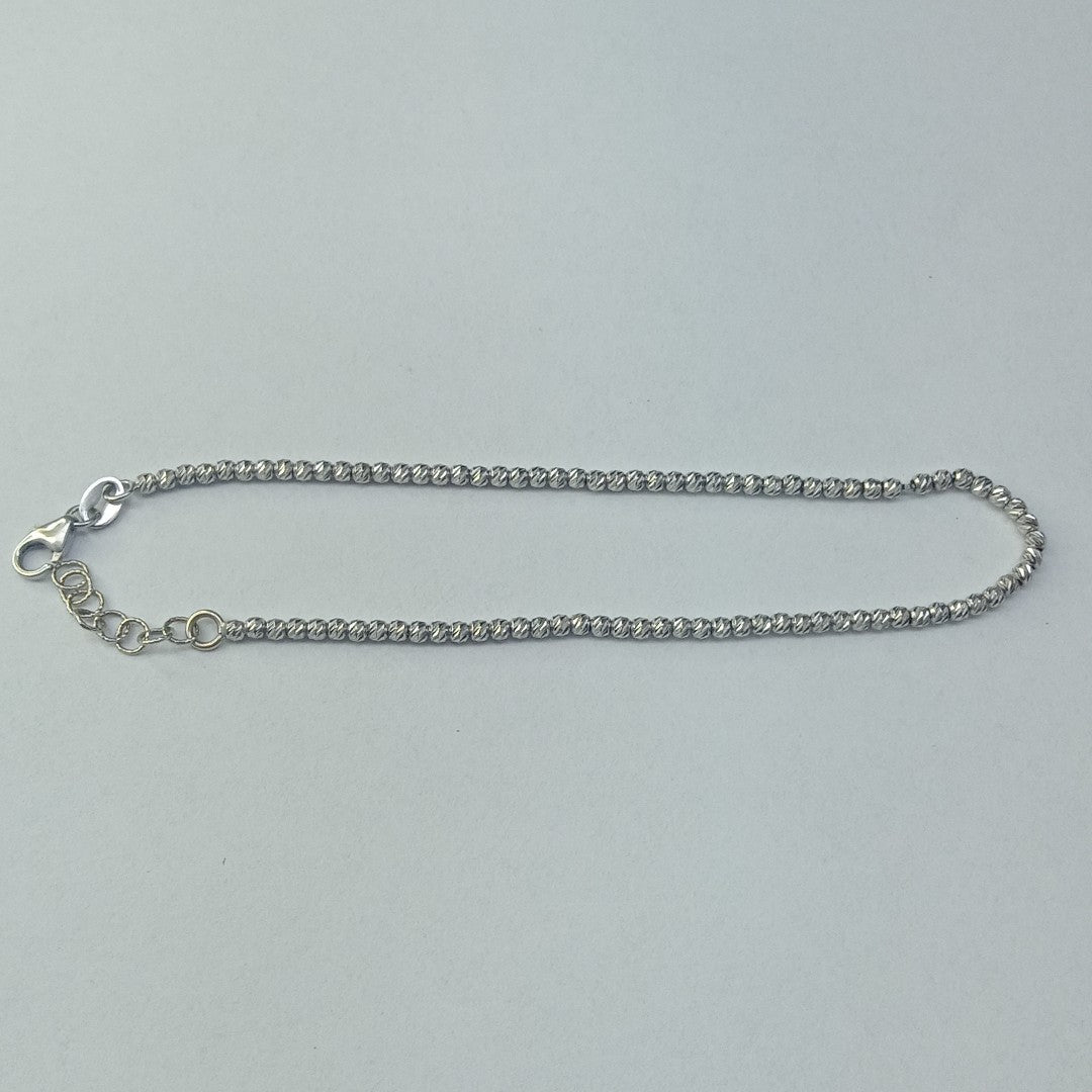 PULSERA ORO BLANCO 14 K 2.8 GRMS (SEMINUEVO)