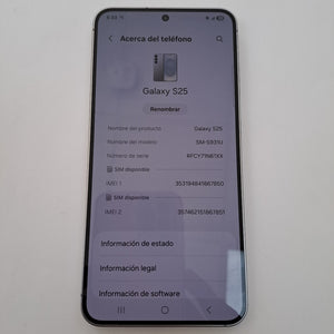 CELULAR SAMSUNG GALAXY S25 SM-S931U1 (2025) 128 GB 12 GB RAM (SEMINUEVO)