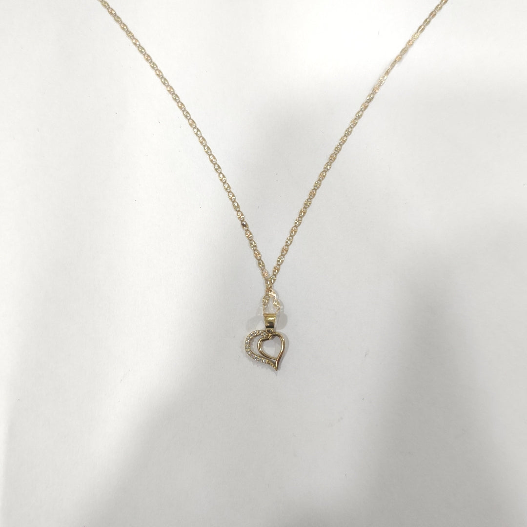CADENA, DIJE ORO 10 K 2.3 GRMS (SEMINUEVO)