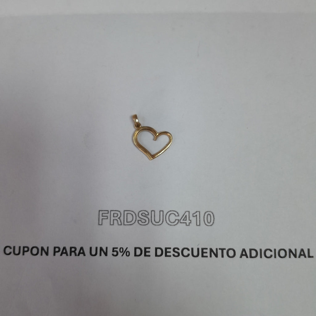 DIJE ORO 10 K 0.7 GRMS (SEMINUEVO)