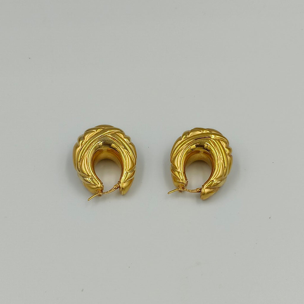 ARRACADAS PAR ORO 18 K 9.2 GRMS (SEMINUEVO)