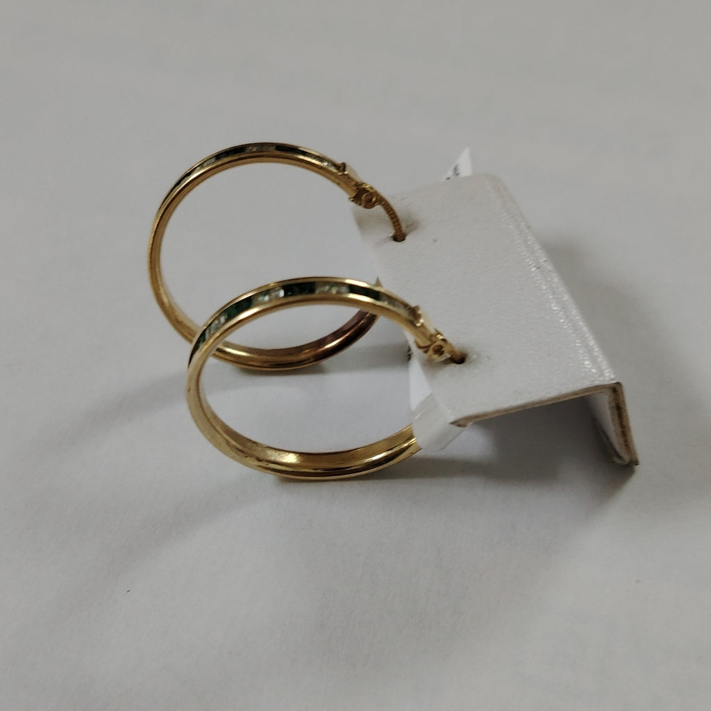 ARRACADAS PAR ORO 10 K 2.5 GRMS (SEMINUEVO)