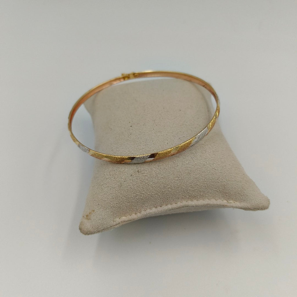 PULSERA RIGIDA ORO 14 K 4.7 GRMS (SEMINUEVO)
