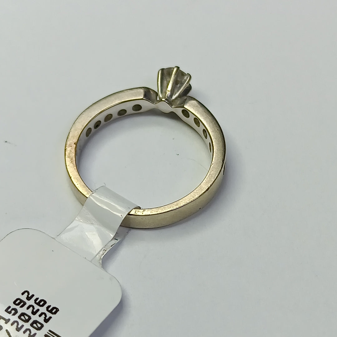 ANILLITO ORO BLANCO 14 K 2,60 GRMS (SEMINUEVO)