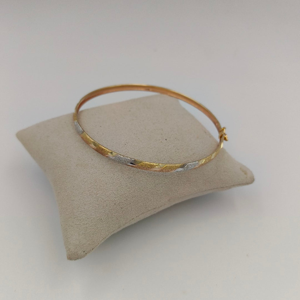 PULSERA RIGIDA ORO 14 K 4.7 GRMS (SEMINUEVO)