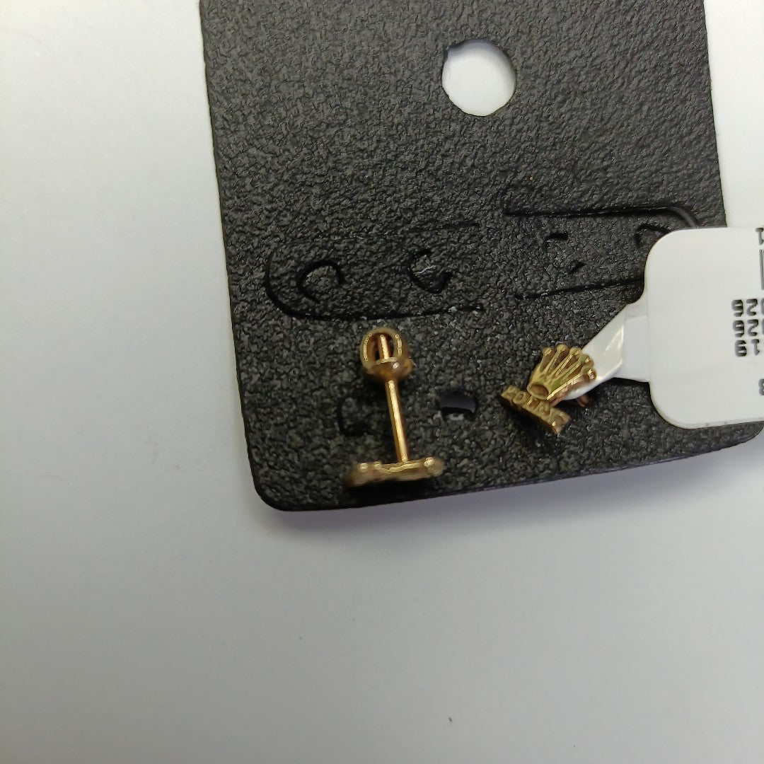 ARETES PAR ORO 14 K 0.9 GRMS (SEMINUEVO)