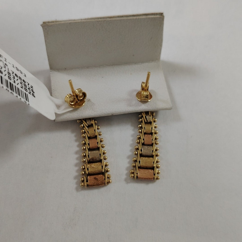 ARETES PAR ORO 14 K 2.8 GRMS (SEMINUEVO)