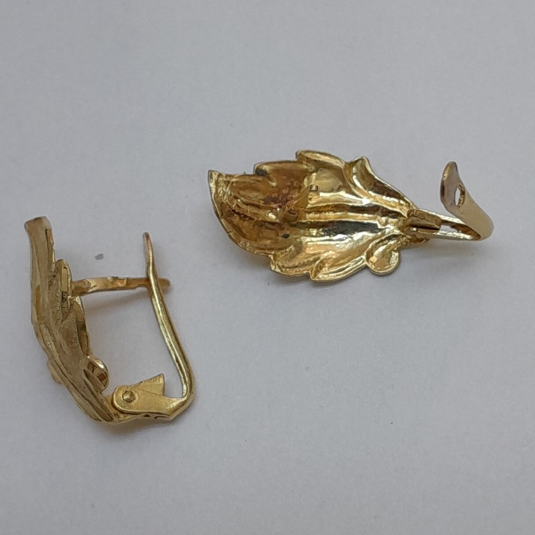 ARETES PAR ORO 10 K 2,90 GRMS (SEMINUEVO)