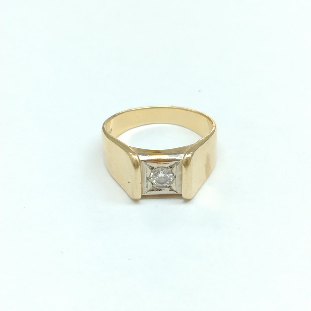 ANILLO ORO 14 K 8,10 GRMS (SEMINUEVO)