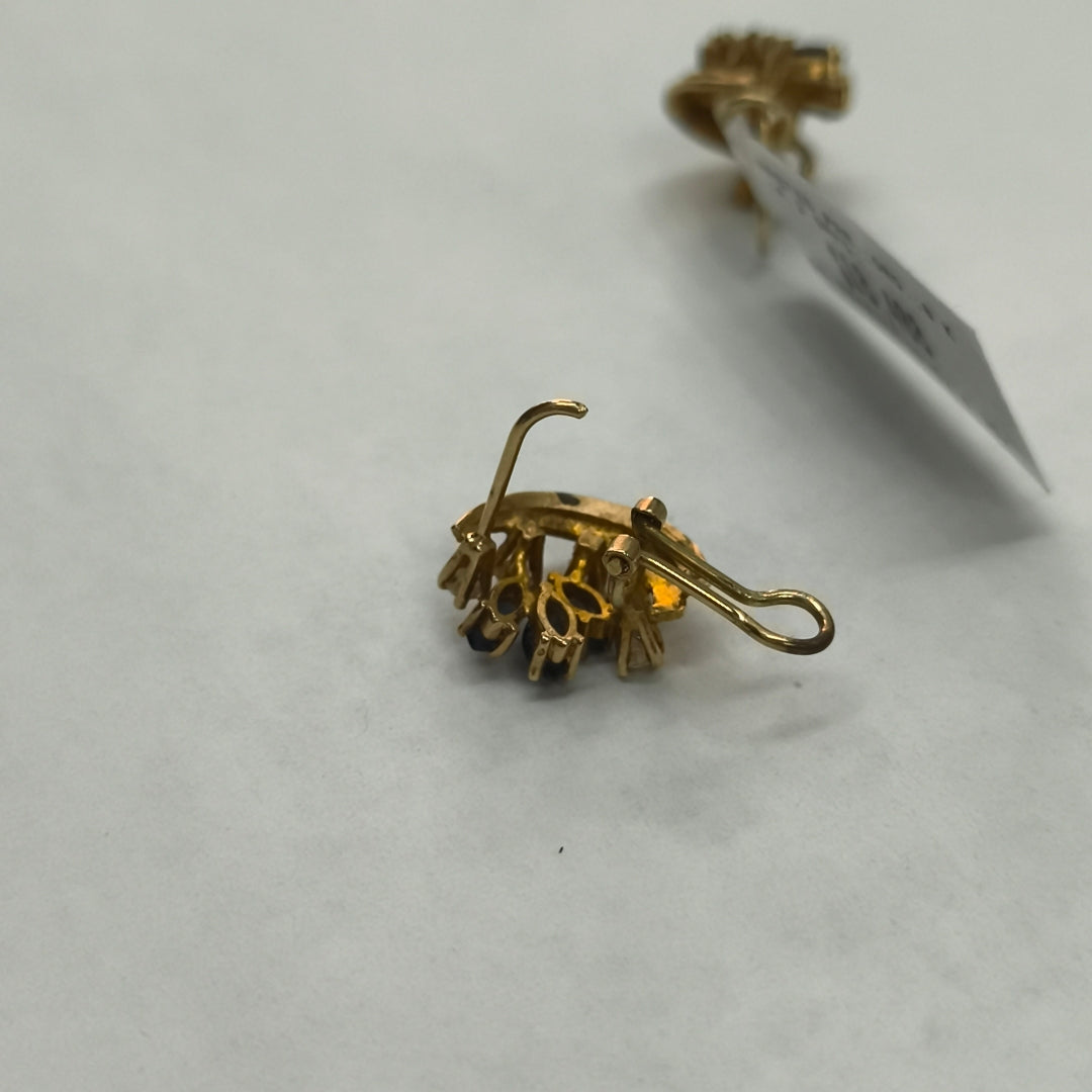ARETES PAR ORO 8 K 4.3 GRMS (SEMINUEVO)