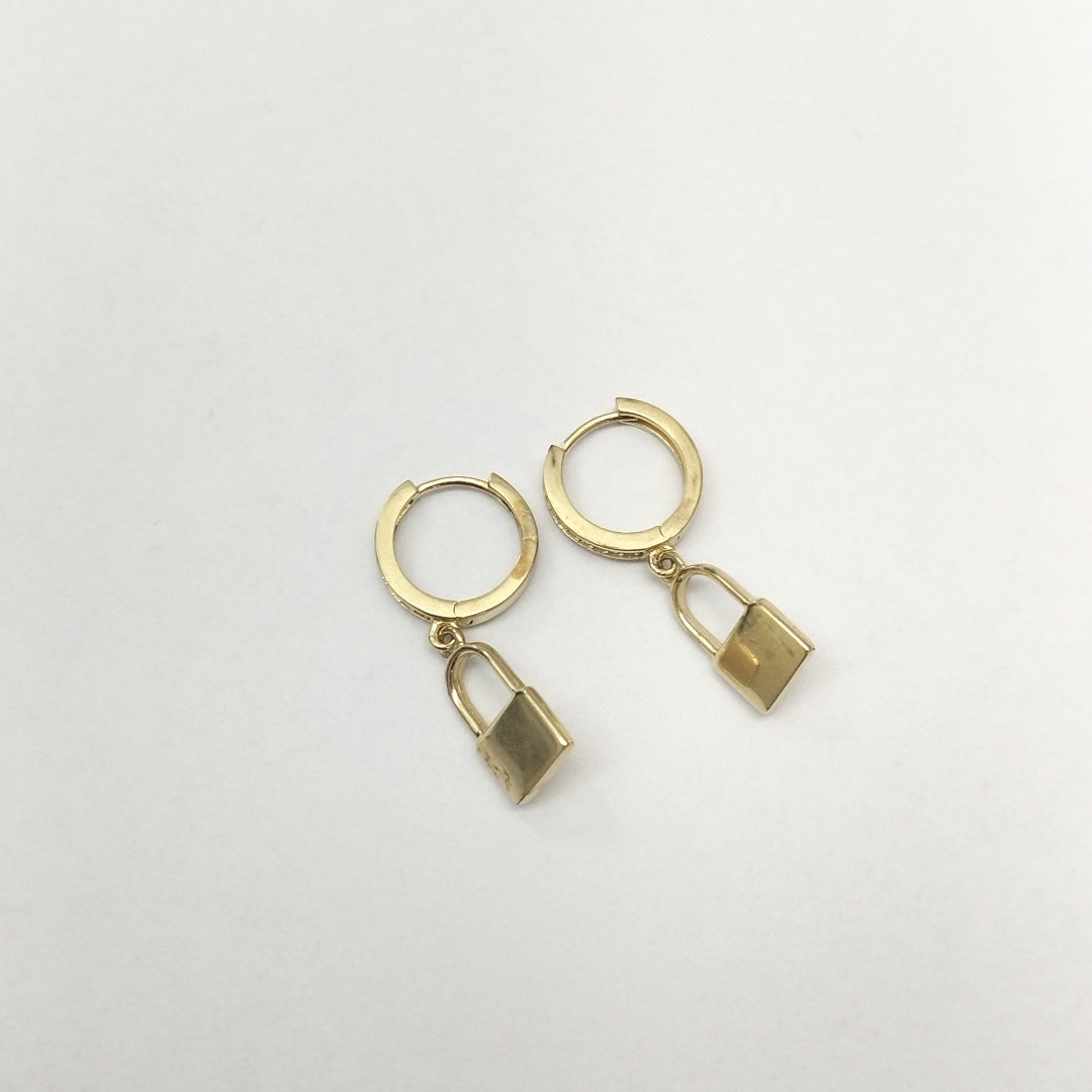 ARETES PAR ORO 14 K 2,70 GRMS (SEMINUEVO)
