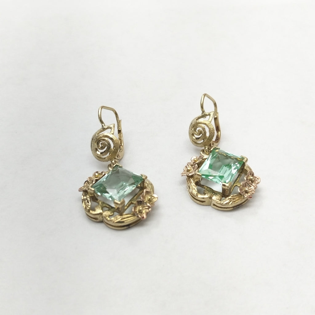 ARETES PAR ORO 14 K 7.5 GRMS (SEMINUEVO)