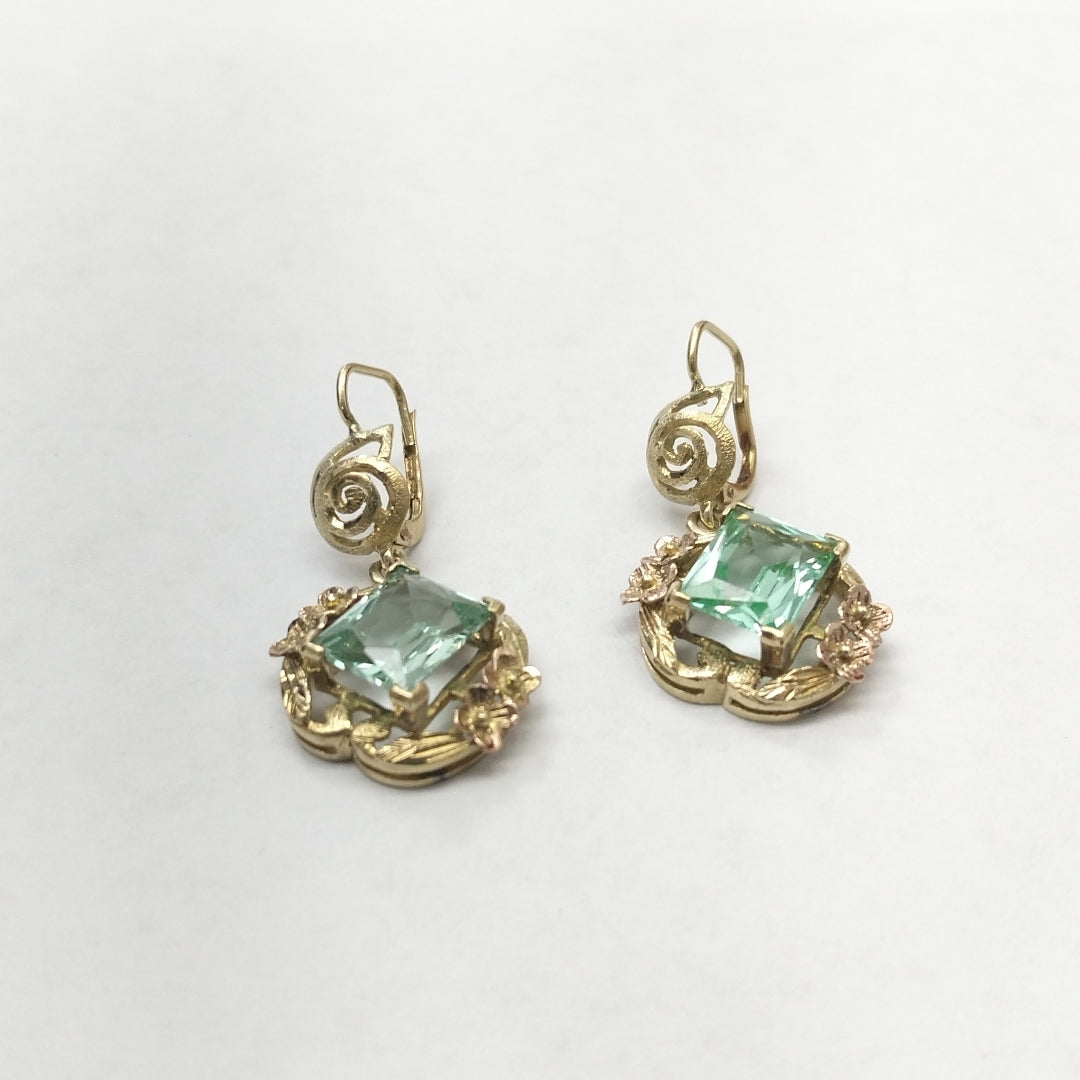 ARETES PAR ORO 14 K 7.5 GRMS (SEMINUEVO)