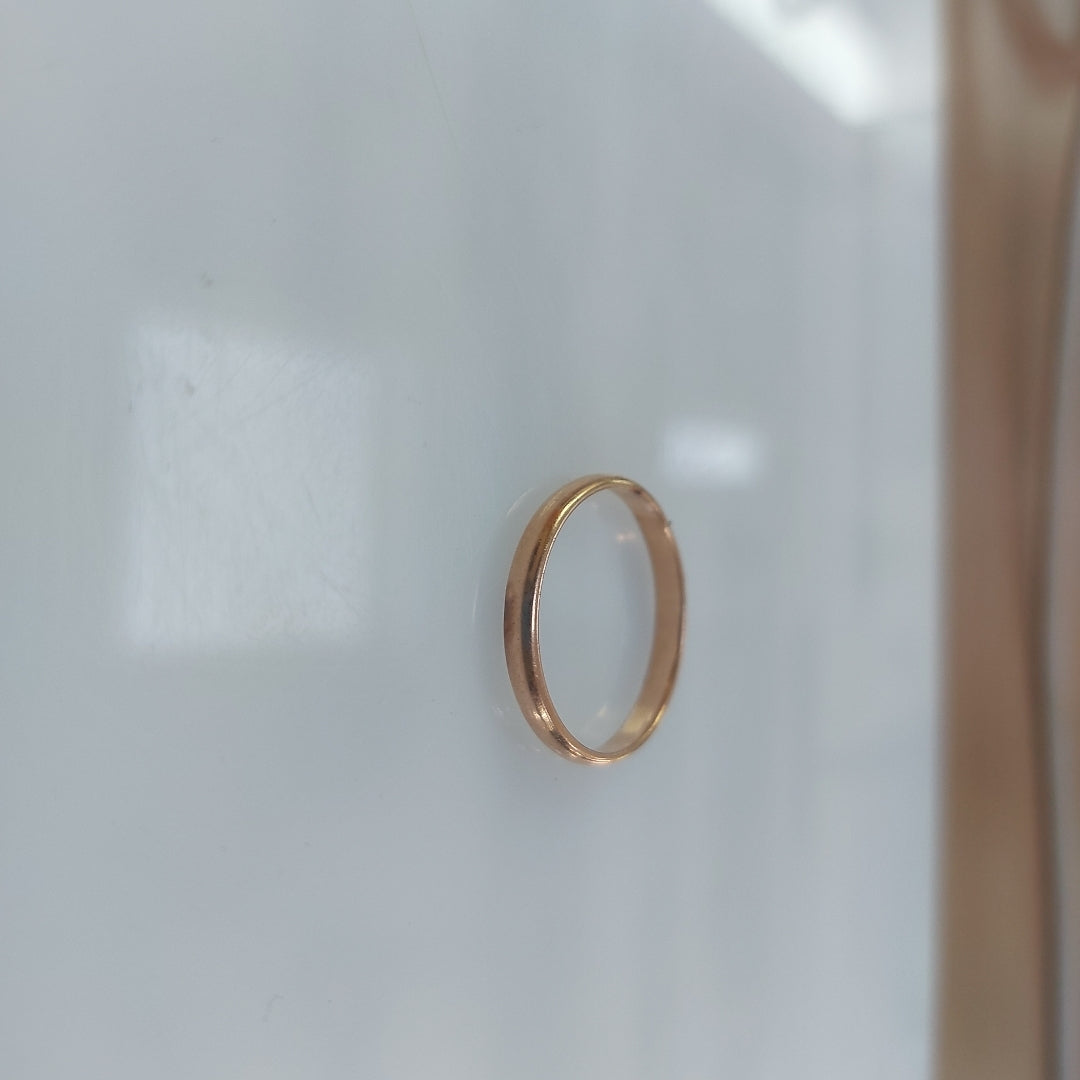 ARGOLLA ORO 10 K 1.8 GRMS (SEMINUEVO)