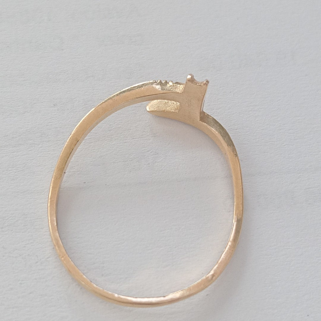 ANILLO ORO 10 K 1.1 GRMS (SEMINUEVO)