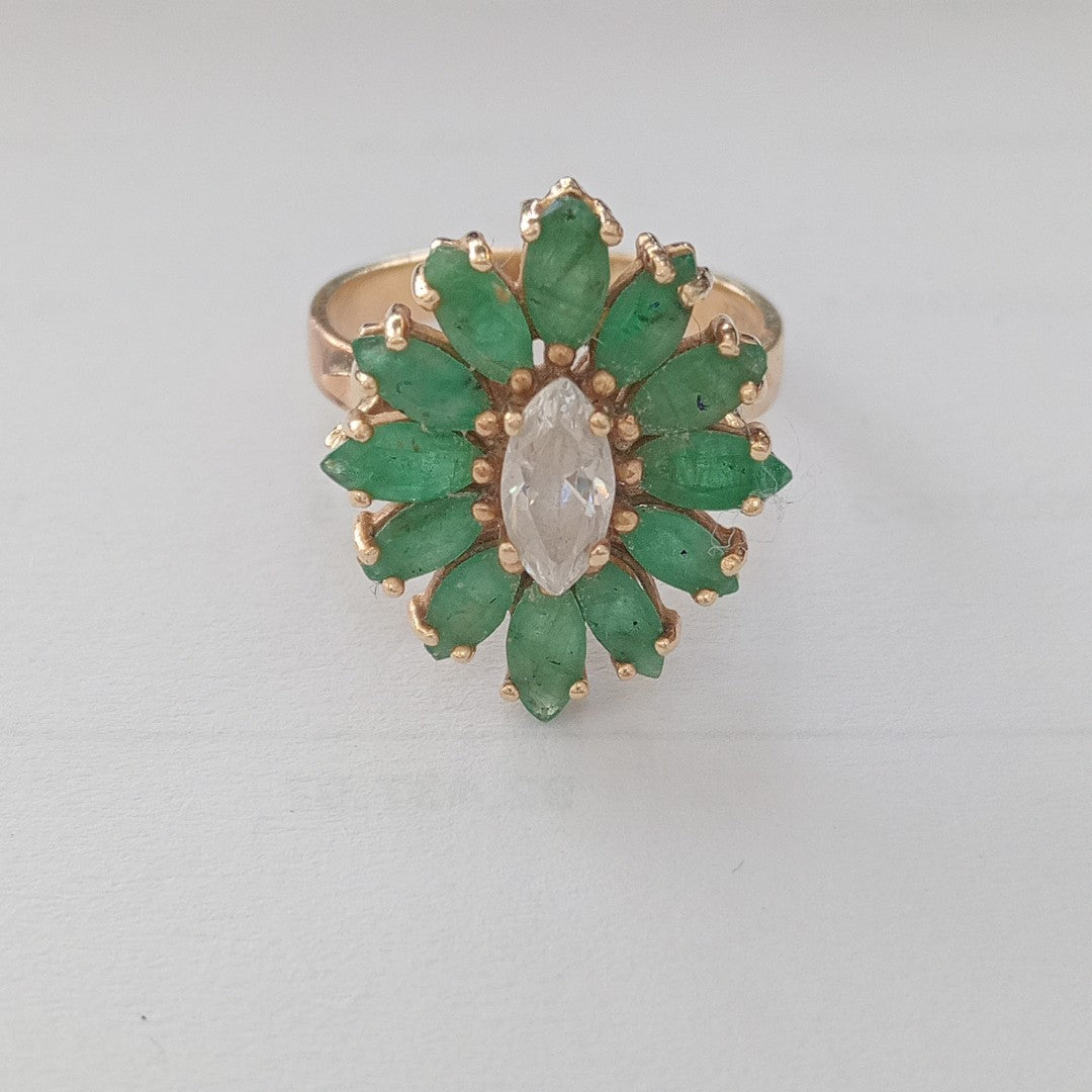ANILLO ORO 14 K 5,60 GRMS (SEMINUEVO)