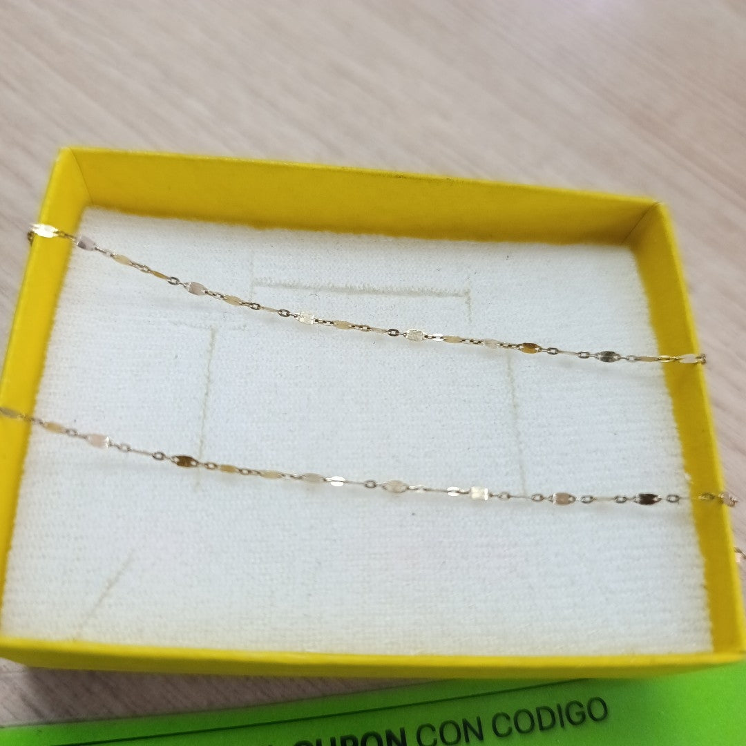 CADENA ORO 10 K 0.7 GRMS (SEMINUEVO)