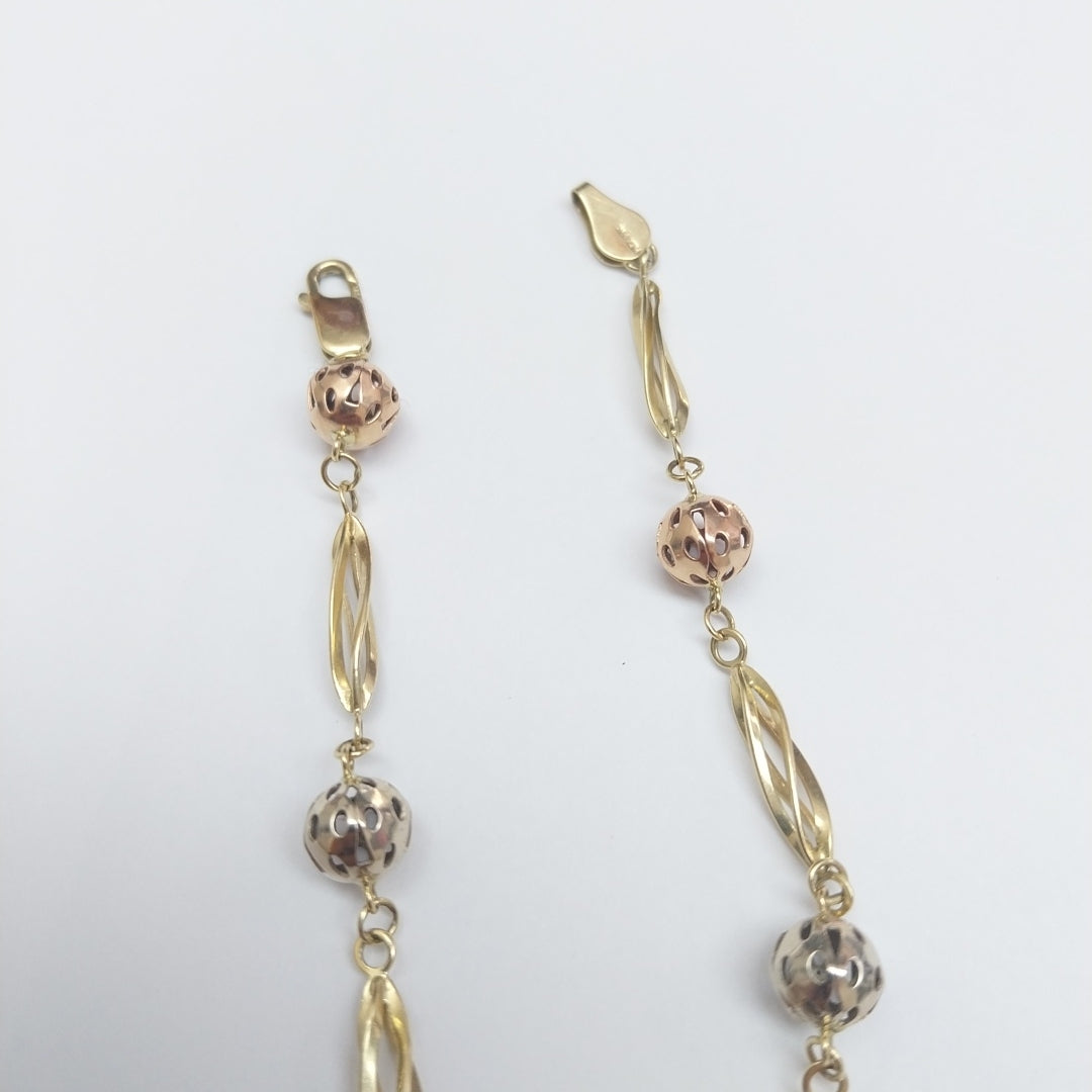 PULSERA ORO 14 K 5.5 GRMS (SEMINUEVO)