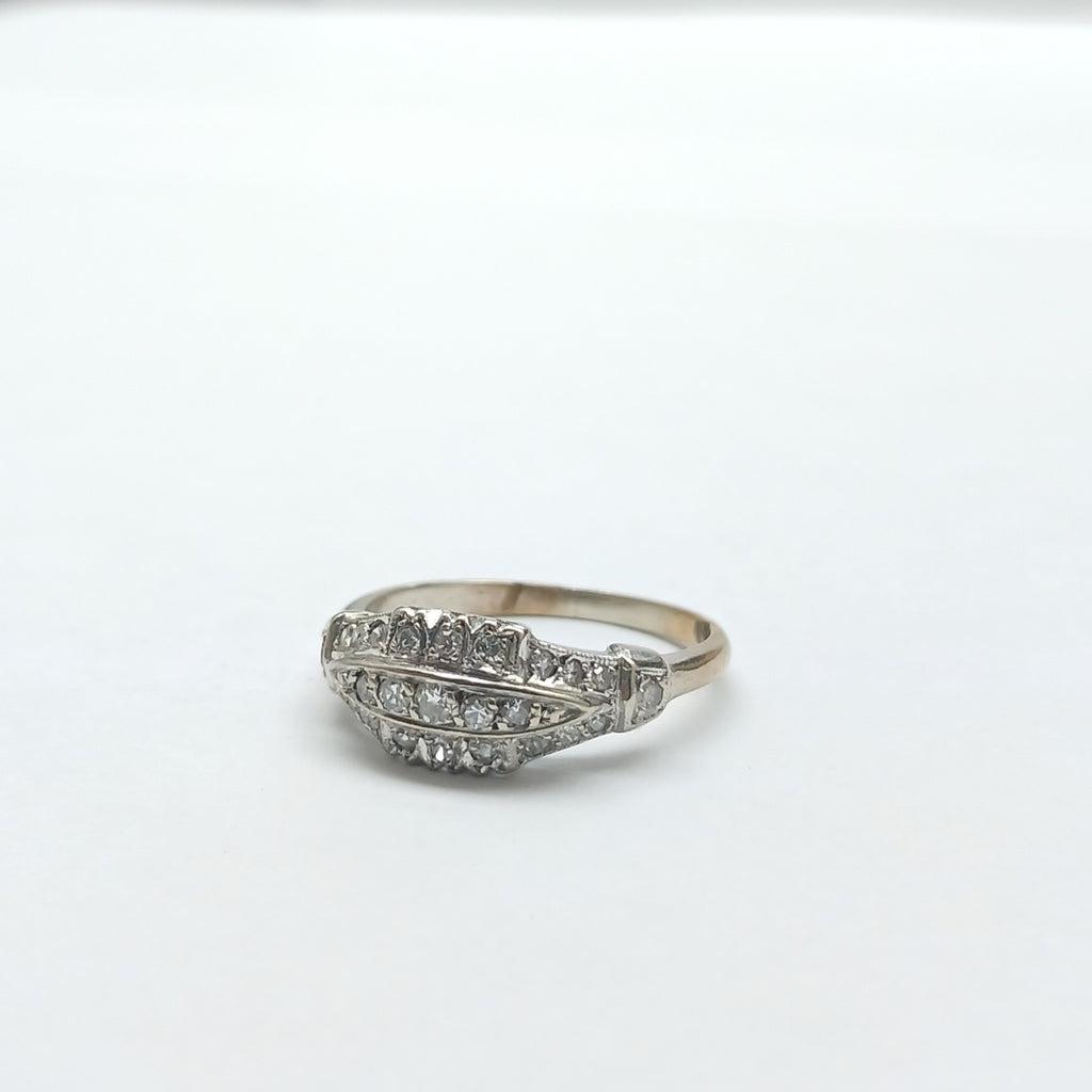 ANILLITO ORO BLANCO 14 K 2,00 GRMS (SEMINUEVO)