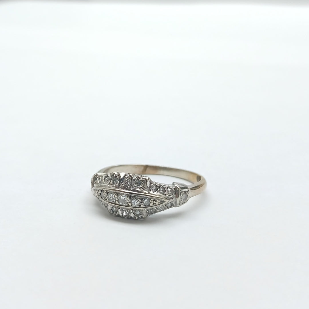 ANILLITO ORO BLANCO 14 K 2,00 GRMS (SEMINUEVO)