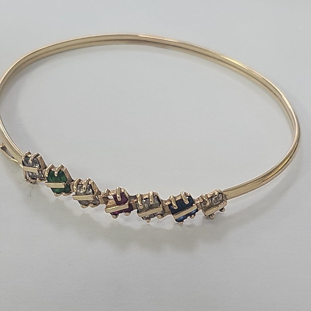 BRAZALETE ORO 14 K 6.4 GRMS (SEMINUEVO)